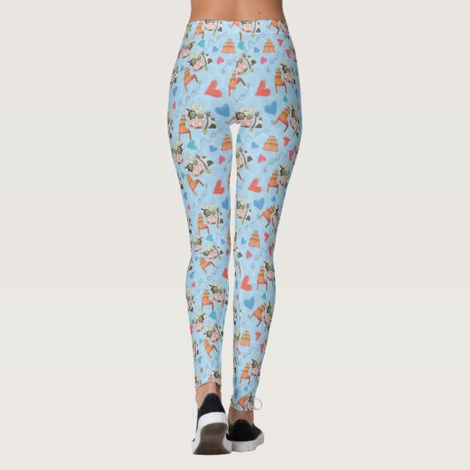 Kuhkuchen Leggings (Rückseite)
