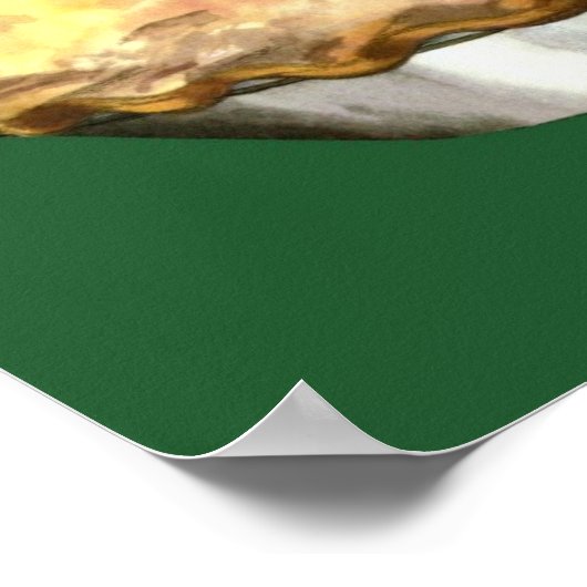 "Kuhkuchen" Poster (Ecke)