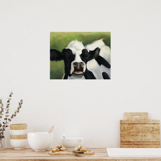 Kuhkunst Poster (Küche)