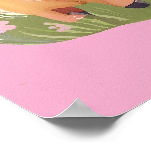 Kuhküsse und Länderwünsche Poster (Ecke)