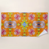 kühl Abstrakt Strandtuch (Vorderseite)