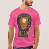 kühl als Löwe T-Shirt (Vorderseite)