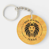 kühl als LöwenSchlüsselanhänger Schlüsselanhänger (Vorderseite)