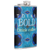 Kühl denken flachmann (Rechts)