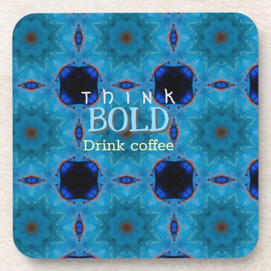 Kühl denken getränkeuntersetzer (Vorderseite)