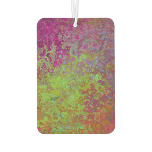 Kühl, farbig, Spritzer Paint, Grunge Abstrakt Autolufterfrischer