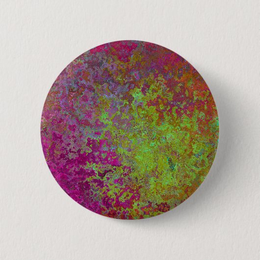Kühl, farbig, Spritzer Paint, Grunge Abstrakt Button (Vorderseite)