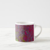 Kühl, farbig, Spritzer Paint, Grunge Abstrakt Espressotasse (Rechts)