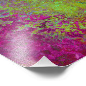 Kühl, farbig, Spritzer Paint, Grunge Abstrakt Fotodruck (Ecke)