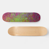 kühl, farbig, Spritzer Paint, Grunge Abstrakt Skateboard (Horizontal)