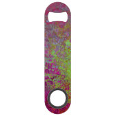 Kühl, farbig, Spritzer Paint, Grunge Abstrakt Speed Flaschenöffner (Rückseite)