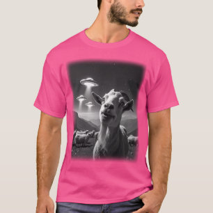 Kühl gezogene Ziege Selbstgefälligkeit und Unglaub T-Shirt