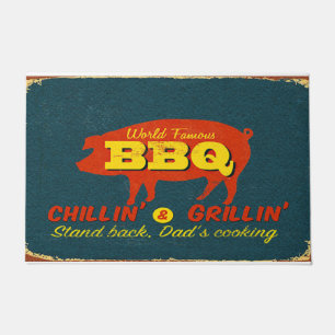 Kühl- und Grillmatte, lustiges Kochen Fußmatte