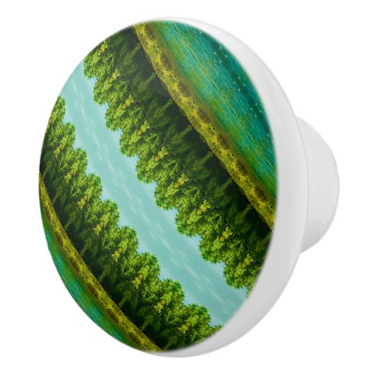 kühl und lebendig keramikknauf (Rechts)