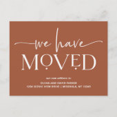 kühl und modern | Meldung verschieben Postkarte (Vorderseite)