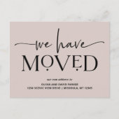 kühl und modern | Meldung verschieben Postkarte (Vorderseite)