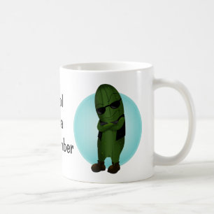 Kühl wie ein Gurke Kaffeetasse