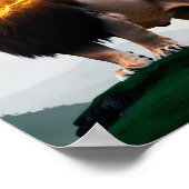 Kühl wie ein Löwenverbs 28:1 Poster (Ecke)