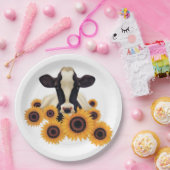 Kuhlandsonnenblume Pappteller (Party)