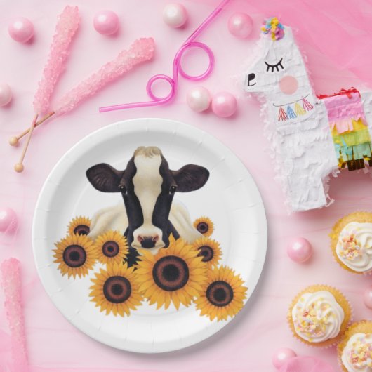 Kuhlandsonnenblume Pappteller (Party)