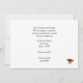 Kuhlandwirt Rustikaler Stallsonnenausweis Ankündigung (Rückseite)