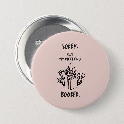 Kühlbücherwurm Button (Vorne & Hinten)