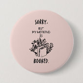 Kühlbücherwurm Button (Vorderseite)