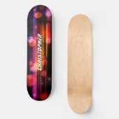 Kühle abstrakte Bewegtgrafik-Style Skateboard (Vorderseite)