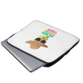 Kühle Alien-Sommerferien-Vibes Laptopschutzhülle (Vorne Knopf)