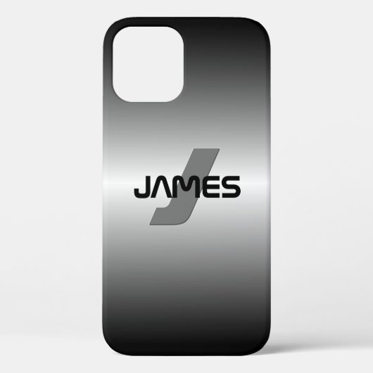 Kühle anpassbare Name & Monogramm Case-Mate iPhone Hülle (Rückseite)