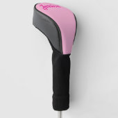 Kühle anpassbare Text Golf Headcover (angewinkelt)