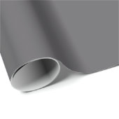 Kühle aschgraue dunkelgraue Farbexplosion Geschenkpapier (Rolleneckpunkt)