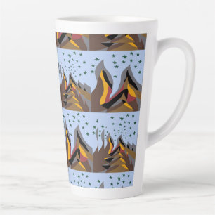 Kühle Berge Milchtasse