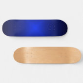 Kühle Blaue Blast Skateboard Deck (Horizontal)