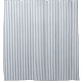 Kühle blaue Küstenlinie Duschvorhang (Vorderseite)