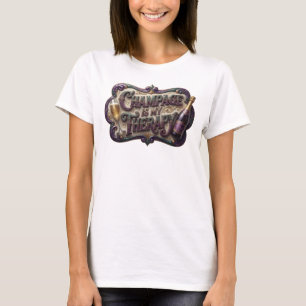 Kühle Bunte CHAMPAGNER IST MEINE THERAPIE Custom T T-Shirt