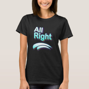 Kühle Bunte Okay Zitate Grafik T-Shirts Kühle D