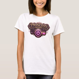 Kühle bunte PRINZESSIN-MODUS 3D-Textkunst T-Shirt