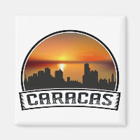 Kühle Caracas Venezuela Skyline Vintage Reise