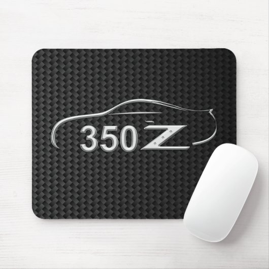 Kühle Chrome-Kohlenstofffaser-Design-Mauspad Mousepad (Mit Mouse)