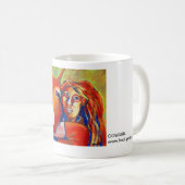 Kuhle cup: CowGirl Kaffeetasse (VorderseiteRechts)