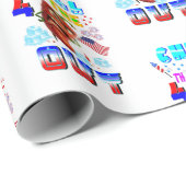 Kühle den 4. Juli herunter Geschenkpapier (Rolleneckpunkt)