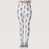 Kühle den 4. Juli herunter Leggings (Vorderseite)