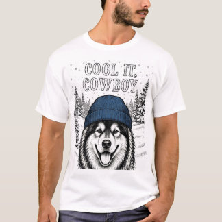 Kühle dich, Cowboy Northern Breed Herren T-Shirt