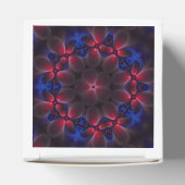 Kühle digitale, violette Fraktalkunst Geschenkschachtel (Oben)