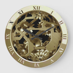 Kühle Elegante und attraktive Uhr Zahnräder Gedruc