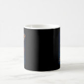 Kühle Essstäbchen mit Koi-Karpfen-Kostüm Design Kaffeetasse (Mittel)