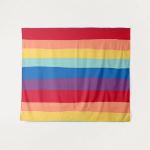 Kühle Farben Regenbogen, Tropisch, Sommer Wandteppich