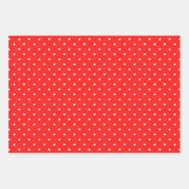 Kühle Farben und das Petite Hearts Trio Geschenkpapier Set