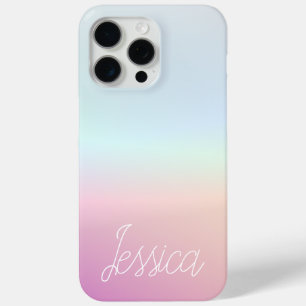 Kühle farbenfrohe Ombre-Verläufe & Ihre Schrift Case-Mate iPhone Hülle